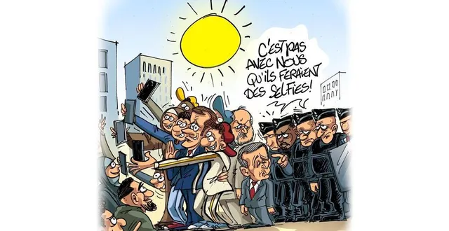 photo  le déplacement d’emmanuel macron à marseille inspire chaunu.  &copy;  chaunu 