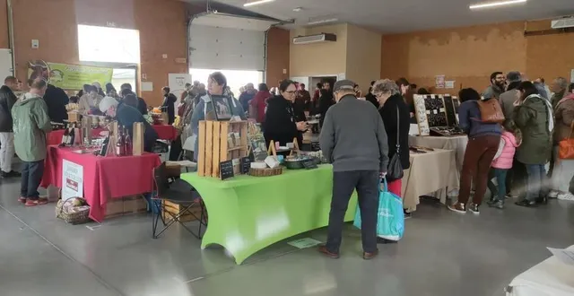 photo  les producteurs s’installeront sous et aux alentours de la halle, samedi 23 mars.   &copy;  archives 