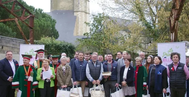 photo  les lauréats du concours de recettes à base de rillettes.  &copy;  le maine libre 
