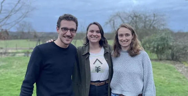 photo  basés dans le bocage ornais, bénoni paumier, justine lerche et hélène kergoat interviennent tous les trois dans les établissements d’enseignement supérieur pour parler des limites planétaires et de l’éthique en entreprise.  &copy;  ouest-france 