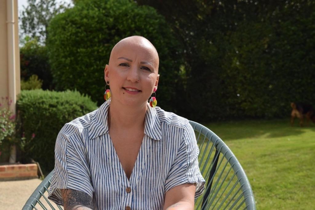 Atteinte d'un cancer du sein triple négatif, Delphine Maugère est ...