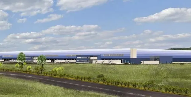 photo  l’allure générale de l’entrepôt du projet de glp à cherré-au.  &copy;  glp 