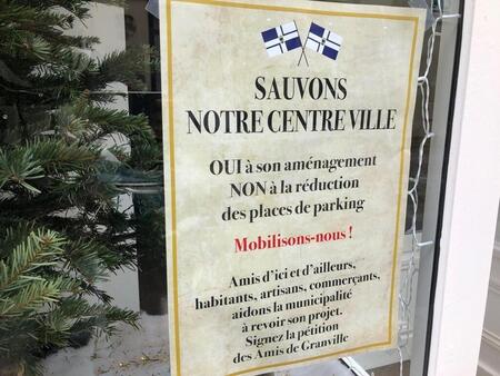 photo Cette fois c’est l’association des Amis de Granville (Manche) qui contestent le futur projet d’aménagement du centre-ville. Archives Ouest-France 
