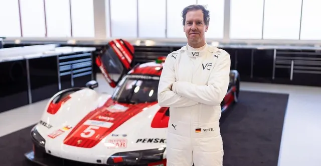 photo  sebastian vettel va tester la porsche officielle, en aragon.  &copy;  gruppe c, tim upietz 
