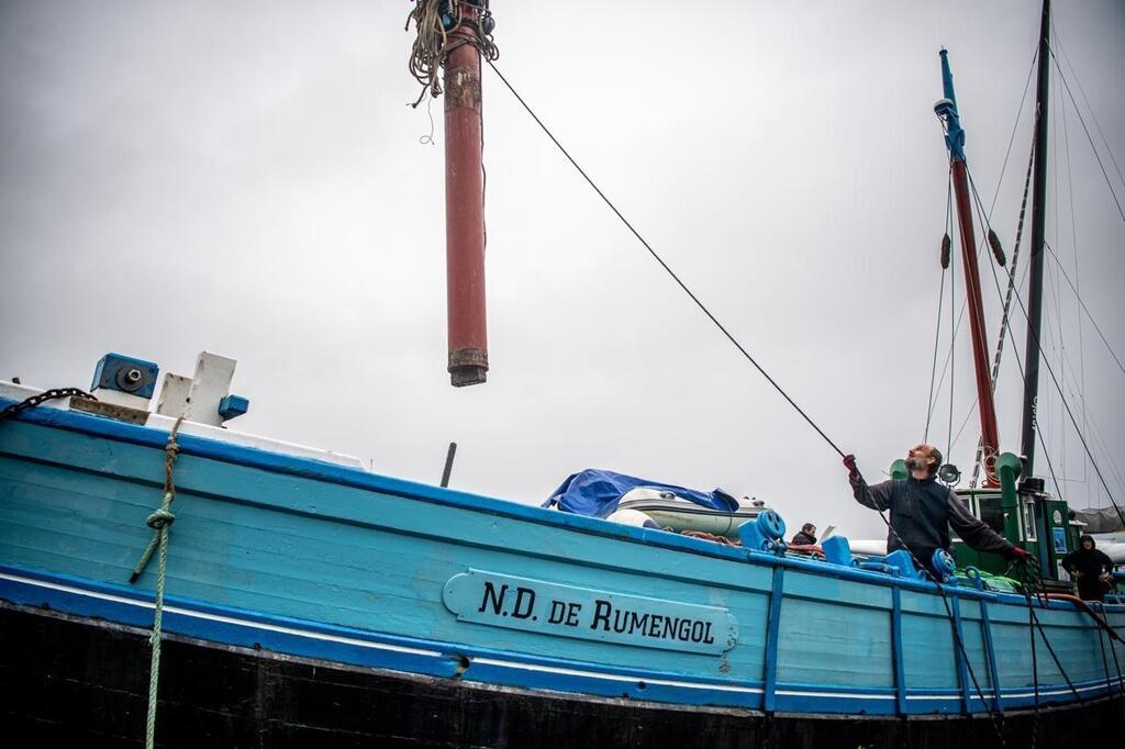 Fleuron du patrimoine maritime breton, « Notre Dame de Rumengol » se ...