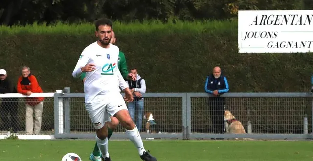 photo  quentin gaudin (fc argentan)  &copy;  ouest-france 