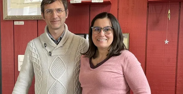 photo  james et charlotte becht ont ouvert leur librairie salon de thé à la fin de l’année 2023 dans le bourg de sainte-gauburge-sainte-colombe, dans l’orne.  &copy;  ouest-france 