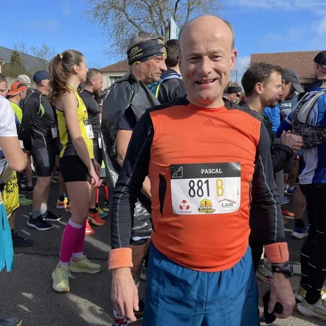 photo pascal guittet est un habitué d’alençon - médavy, il est revenu pour alençon - la croix médavy.  ©  ouest-france