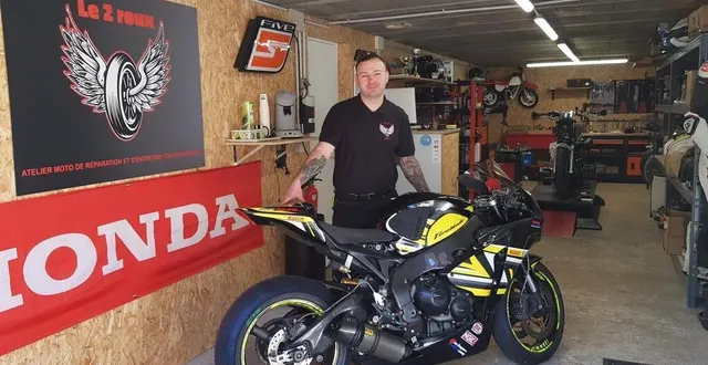 photo  ouvert depuis un mois, pierre le roux envisage d’agrandir son atelier.   &copy;  le maine libre 