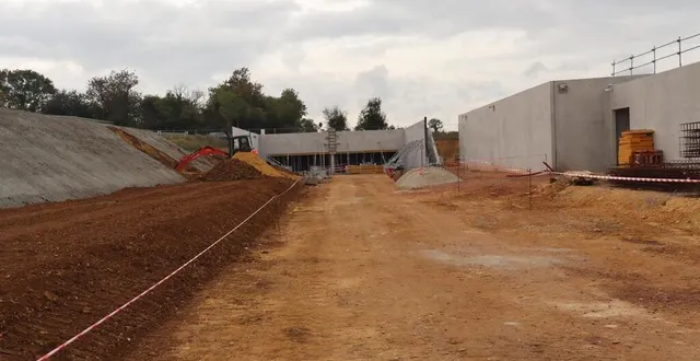 photo  une partie du pas de tir à 300 m, en octobre 2023.  &copy;  ouest-france 