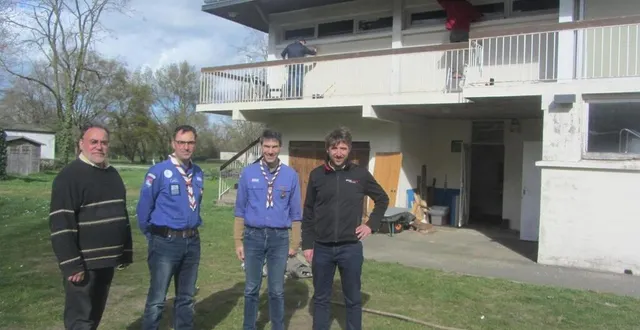 photo  jean-luc pineau, gaël saint-andré, david biotteau et patrice lefebvre.  &copy;  ouest-france 