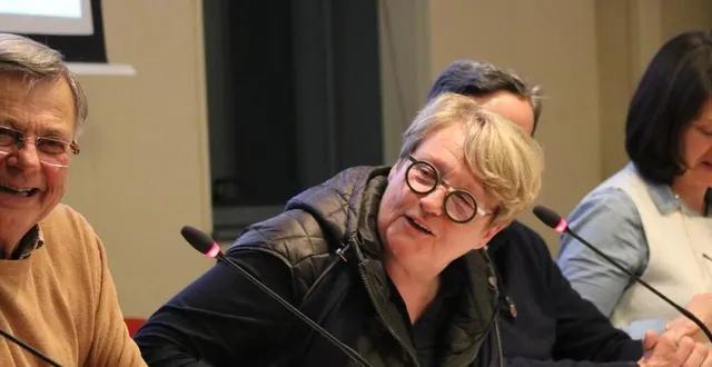 photo  geneviève coquereau, vice-présidente en charge des finances d’anjou bleu communauté, a présenté les budgets 2024, mardi 26 mars. tous ont été adoptés à l’unanimité.  &copy;  ouest-france 