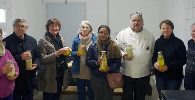 photo  potage, velouté ou soupe, le jury a départagé les 15 participants.  &copy;  le maine libre 