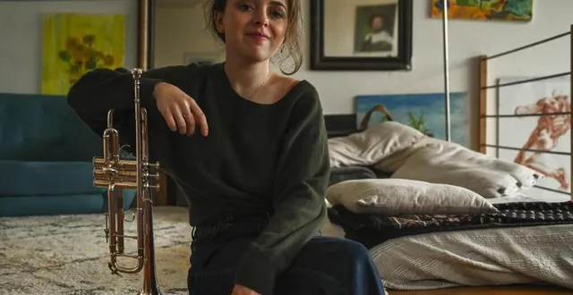 photo  lucienne renaudin-vary est de retour en sarthe.  &copy;  archives le maine libre – denis lambert 