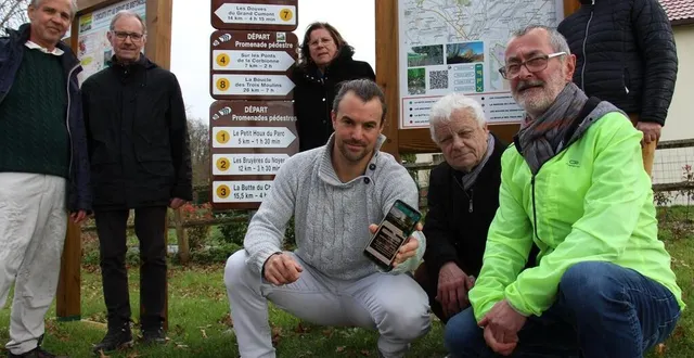 photo  les randonneurs ont un nouvel outil, encore plus performant pour randonner dans le perche en doute tranquillité  &copy;  ouest-france 