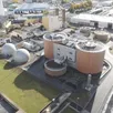 photo  l’unité de méthanisation de la station d’épuration de la chauvinière, au mans, en service depuis juin 2021. 