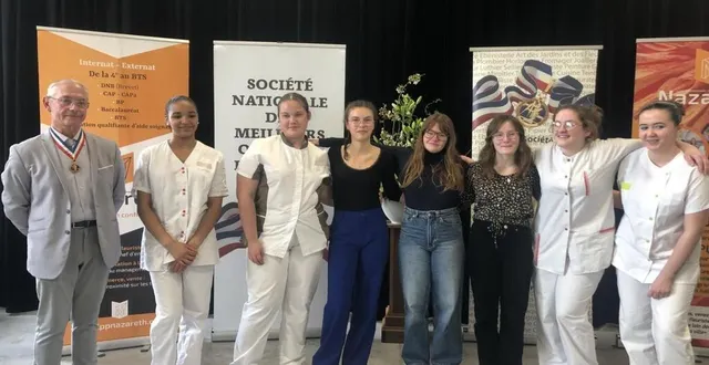 photo  lauréates du concours des meilleurs apprentis  &copy;  le maine libre 