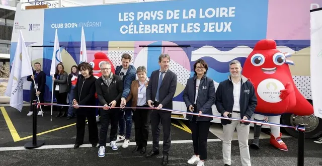 photo  le bus a été inauguré à nantes.  &copy;  conseil régional pdl 
