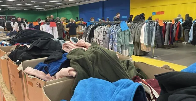 photo  le hangar ventes privées s’était installé à rennes, en décembre 2023.  &copy;  archives ouest-france 