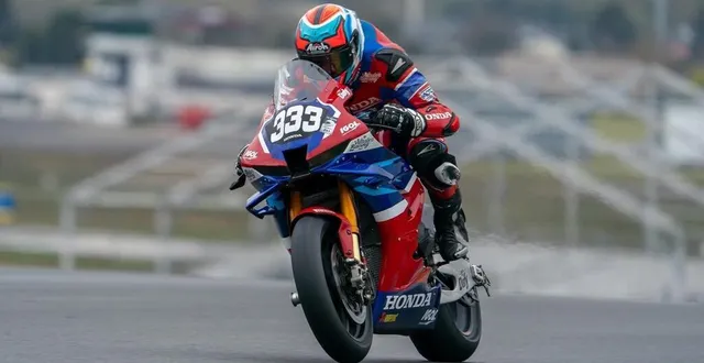 photo  la honda privée du team viltaïs a fait le meilleur temps.  &copy;  arnaud despelchain 