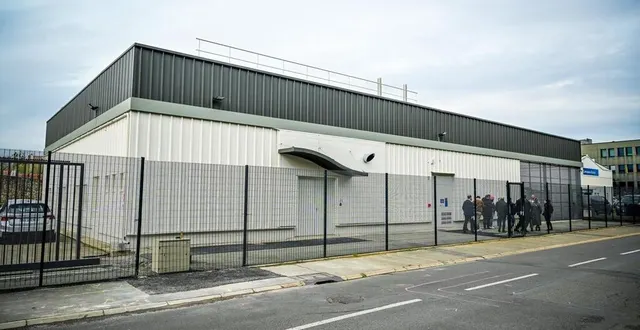 photo  la mise en service du centre de donnée est prévue ce mercredi 3 avril 2024.  &copy;  photo le maine libre- yvon loué 