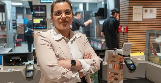 photo  charlotte stienne, directrice mcdonald’s le mans république.  &copy;  le maine libre – xavier sarrat 