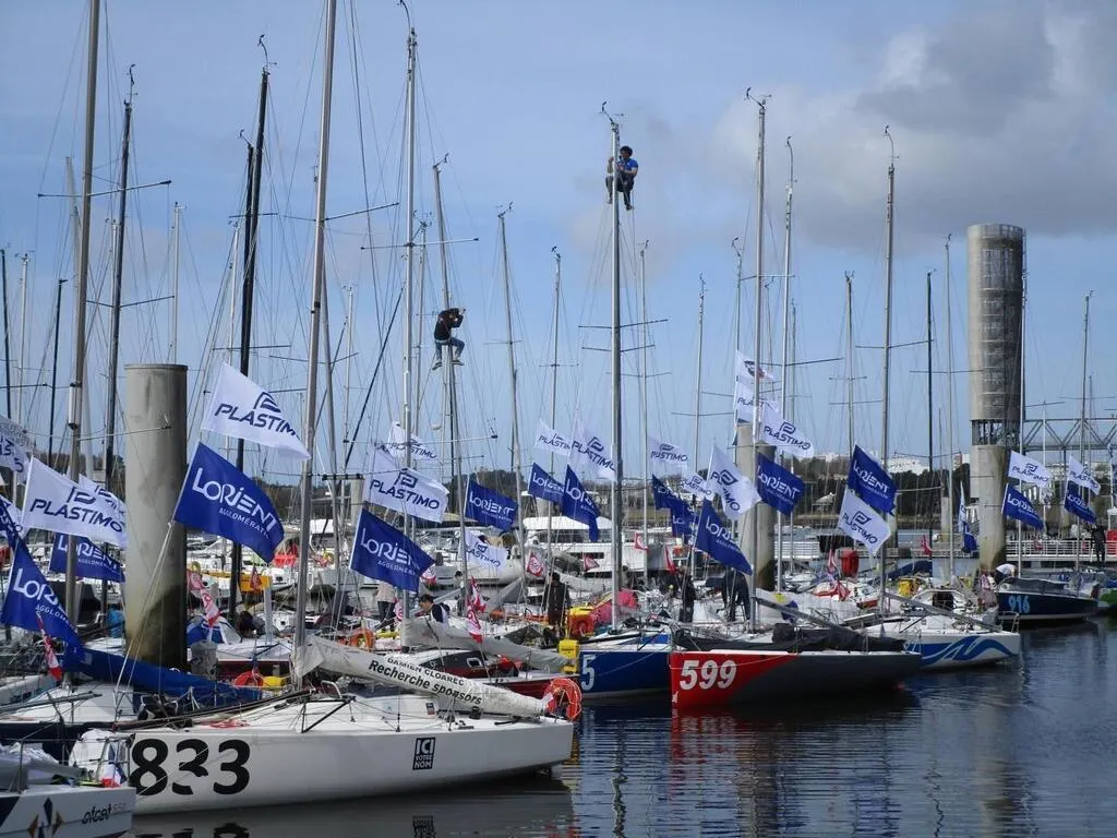 A Lorient, départ ce jeudi pour 72 bateaux engagés dans la mini 6.50