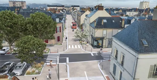 photo  les trois lignes de bus rapides doivent entrer en service fin 2025.  &copy;  le mans metropole 