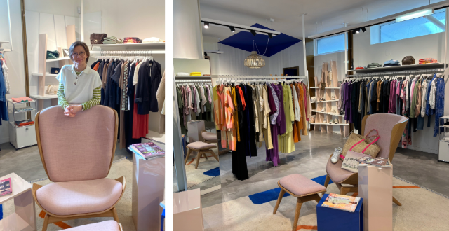 Nantes. Blanche boutique incontournable de pret a porter feminin haut de gamme Nantes.maville