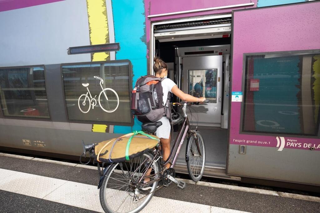 Dans quel train faudra t il payer pour embarquer son velo cet ete en Pays de la Loire Les Herbiers.maville