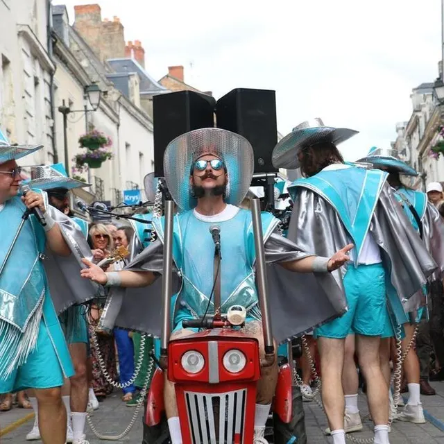 photo green line marching band assurera l’ambiance au cœur du parc de l’isle-briand avec deux représentations, juste après le passage de la flamme en fin de matinée et en début d’après-midi.  ©  archives ouest-france
