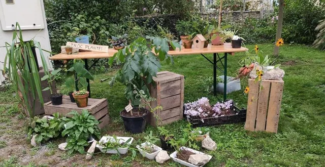 photo  un troc plantes a lieu place des olympiades de 9 h 30 à 12 heures.  &copy;  archives le maine libre 