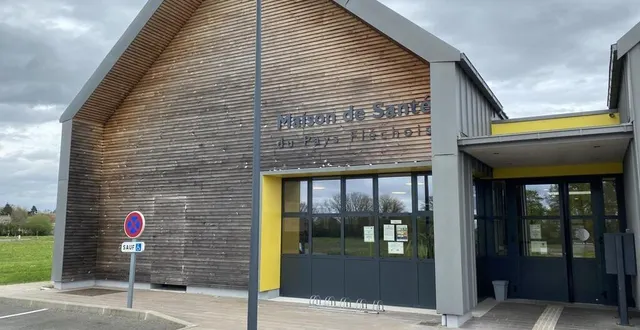 photo  la somme de 495 000 € figure au budget 2024 du pays fléchois, pour l’extension de la maison de santé de villaines-sous-malicorne.  &copy;  ouest-france 