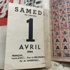 photo  un tract moquant les alliés, récupéré par xavier rousseau en avril 1944. 