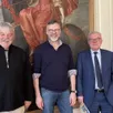 photo (de gauche à droite) jean-yves hermeline, maire de saint-aubin-des-coudrais, raphaël sikorski, directeur du festival de la chéronne, et didier reveau, maire de la ferté-bernard, ont hâte que le festival démarre.