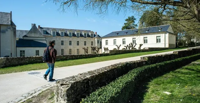 photo  l’hôtel de l’abbaye de fontevraud (maine-et-loire) a été distingué d’une clef par le guide michelin.  &copy;  archives ouest-france 