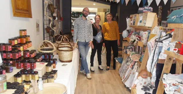 photo  la boutique éphémère ouvre les jeudis, vendredis et samedis jusqu’au 25 mai.  &copy;  le maine libre 