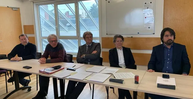 photo  sébastien gouhier (écommoy), franck breteau (pays du mans), eric zabouraeff (préfecture), nathalie dupont (cdc), thomas hanss (chef de projet) ont lancé officiellement l’opération bimby bunti.   &copy;  le maine libre 