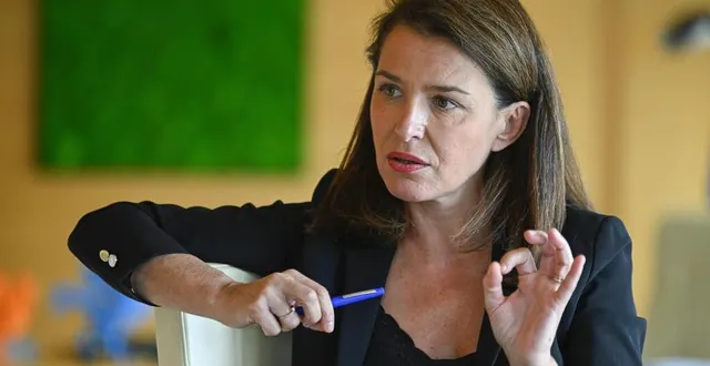 photo  la présidente de la région pays de la loire christelle morançais, ici en 2023.  &copy;  vincent michel / archives ouest-france 