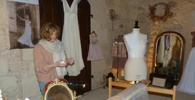 photo  couturière de talent, léa charon a même reçu le prix des mains d’or en 2022, décerné par la chambre des métiers et de l’artisanat.  &copy;  ouest-france 