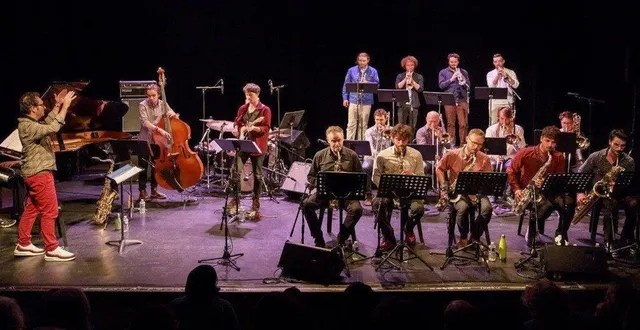 photo  myriad big band sera, vendredi, sur la scène du complexe atlantis.  &copy;  c rémi angeli 