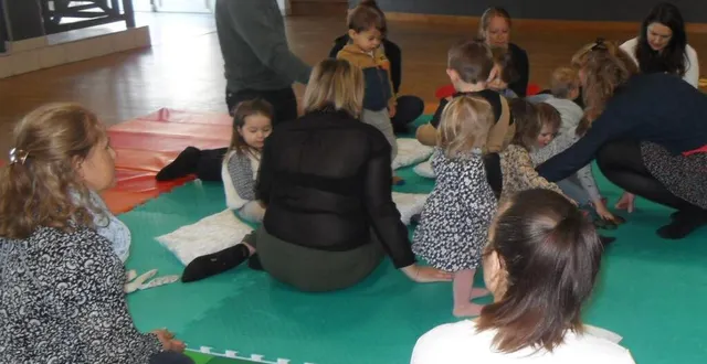 photo  un des groupes lors de la matinée musicale.  &copy;  le maine libre 