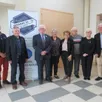 photo  les membres du bureau de fenarac 53/72 avec françois ferraguti, président national fenarac (4e en partant de la gauche). 