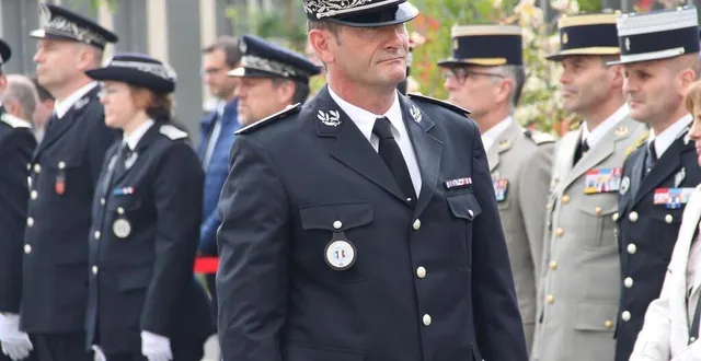 photo  jeudi 2 mai 2024, le commissaire divisionnaire christophe cordier quittera ses fonctions de directeur départemental de la police nationale de la sarthe.  &copy;  archives ouest-france 