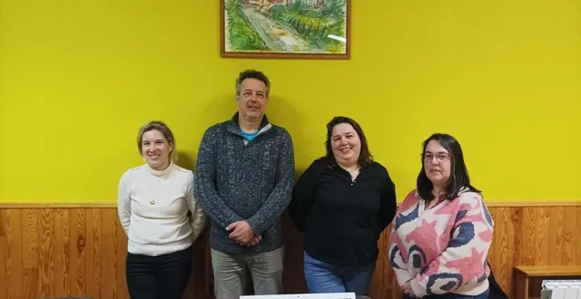 photo  la nouvelle association compte quatre membres dont christophe théval, le président.  &copy;  le maine libre 