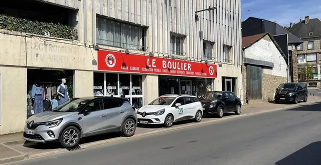 photo  le magasin boulier à domfront-en-poiraie (orne) a été victime d’un vol en plein jour.  &copy;  ouest-france 