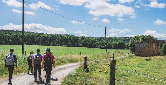 photo  une randonnée proposée à tous sur le territoire pour se mettre dans l’ambiance des jo.  &copy;  le maine libre 