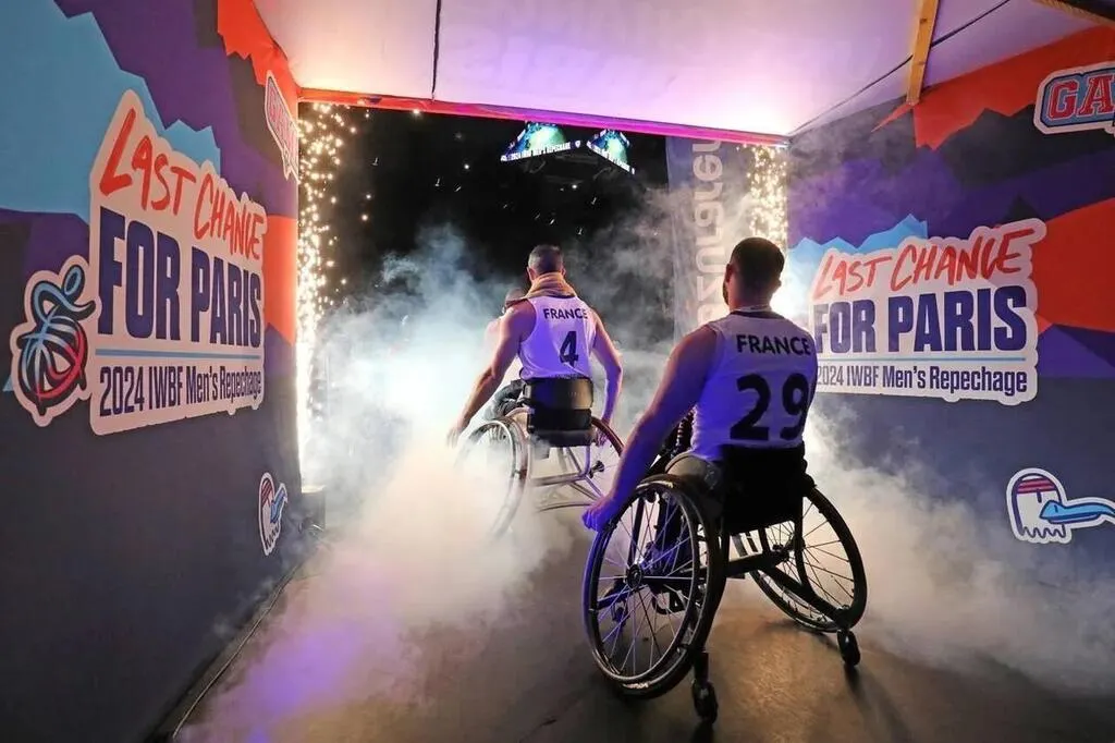 Jeux paralympiques. Basket fauteuil la France bat le Maroc et
