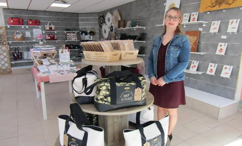 SainteMèreÉglise. Artisans d’art et créateurs ont trouvé leur galerie