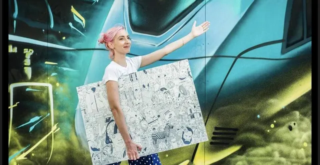 photo  elly oldman est une jeune illustratrice rennaise.  &copy;  richard volante 